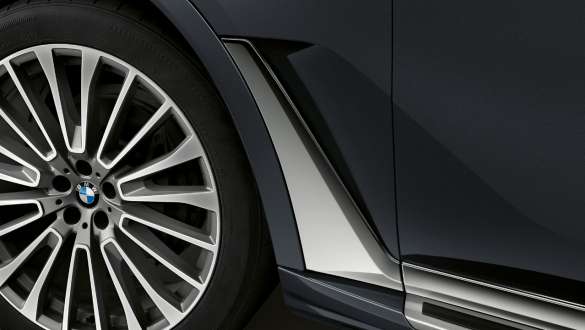 Air Breather Close-up of the BMW X7 Air Breather
