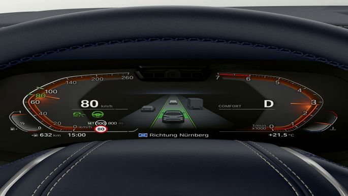 Driving Assitant Plus & Parking Assistant Plus Driving Assitant Plus & Parking Assistant Plus: close-up of the instrument panel