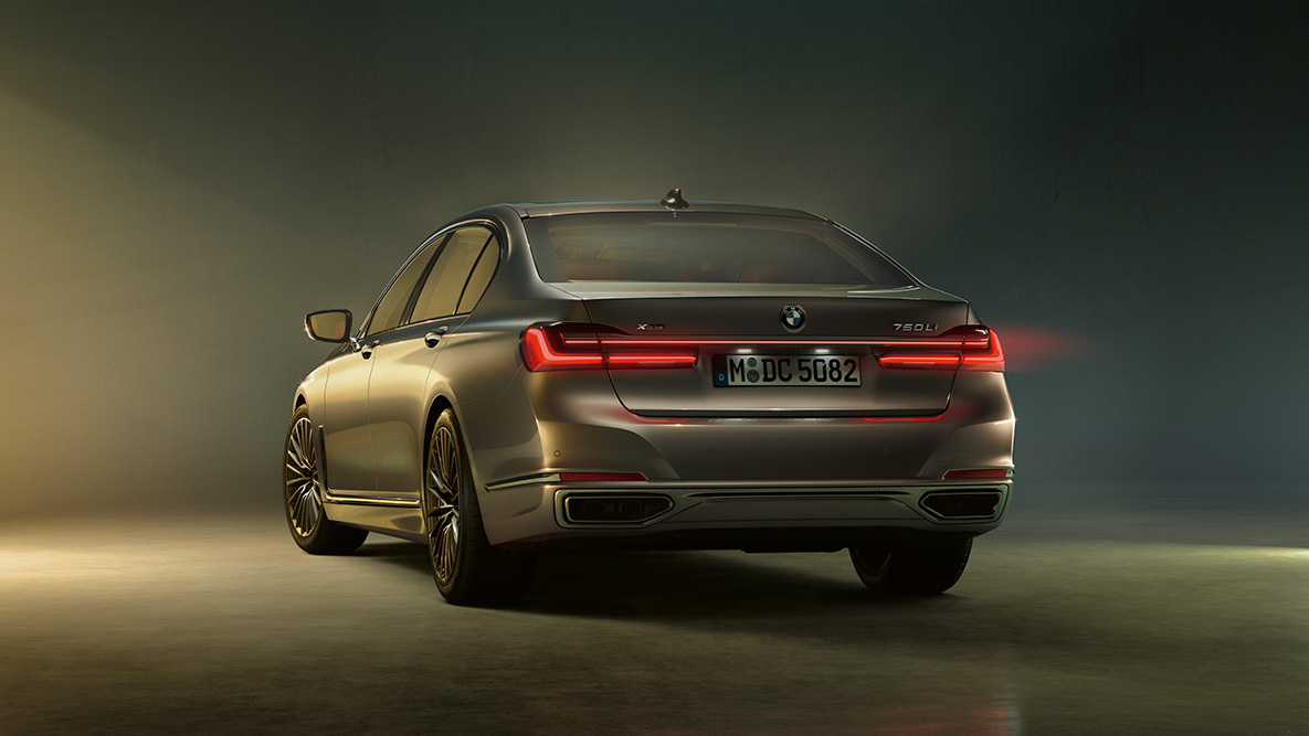 BMW 7 Series Sedan light concept Light concept: BMW 7 Series Sedan rear view